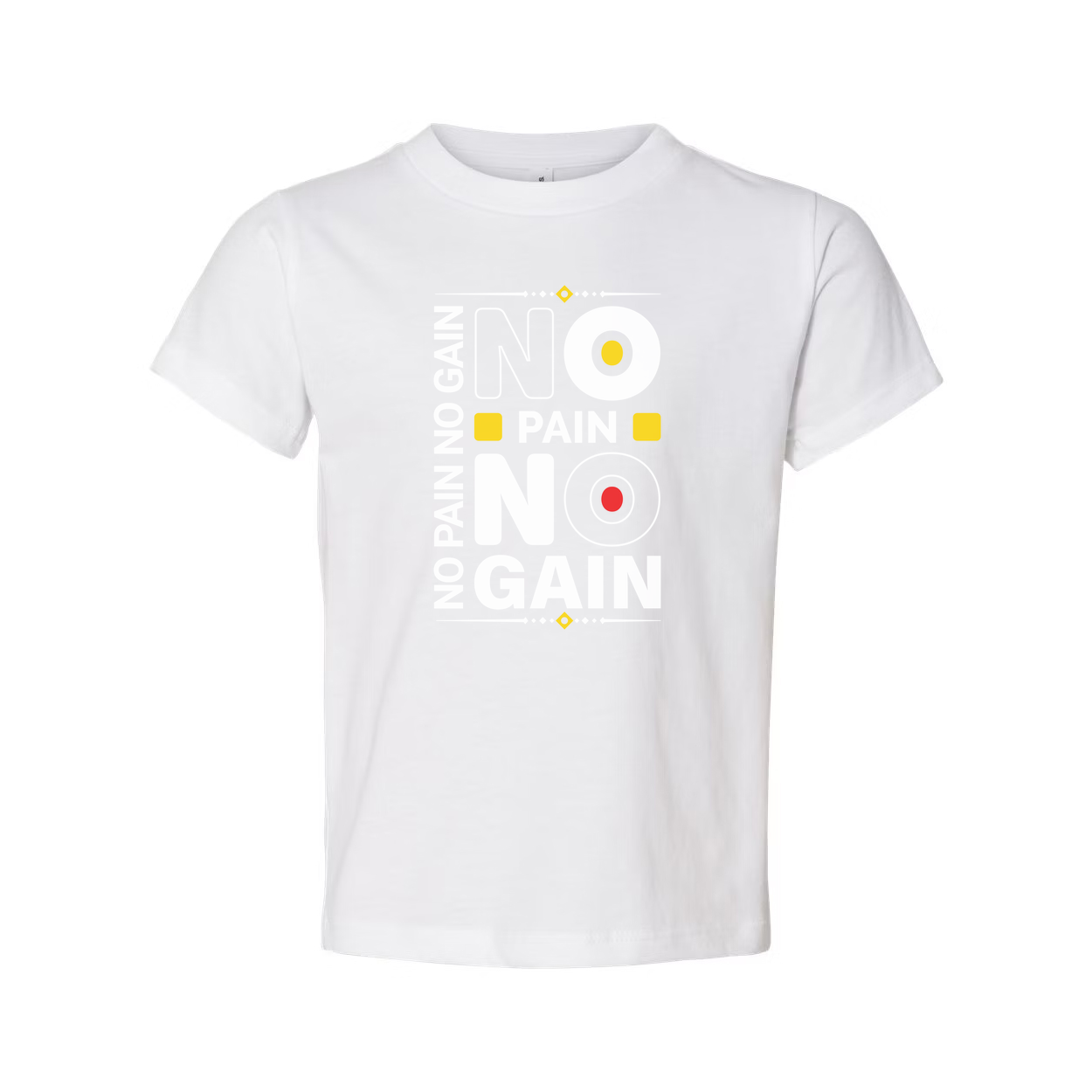 No Pain No Gain Unisex Graphic T Shirt Cotton Short Sleeve Tee For Men Women Fitness Athleisure Gift