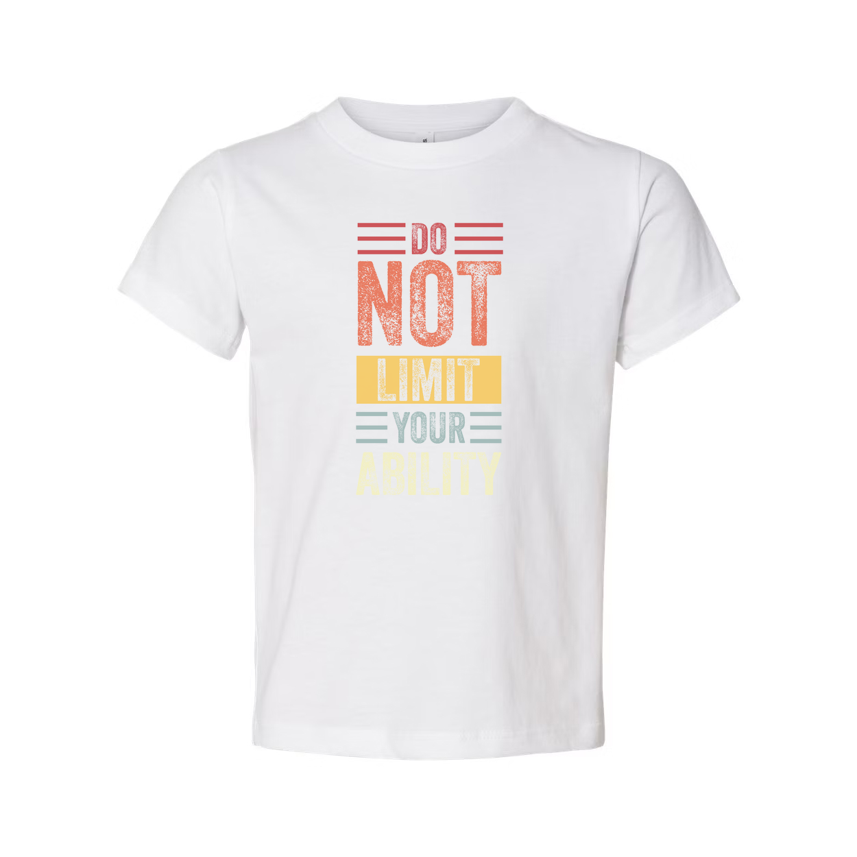 Do Not Limit Your Ability Unisex T Shirt Graphic Tee For Fitness Enthusiasts And Daily Wear