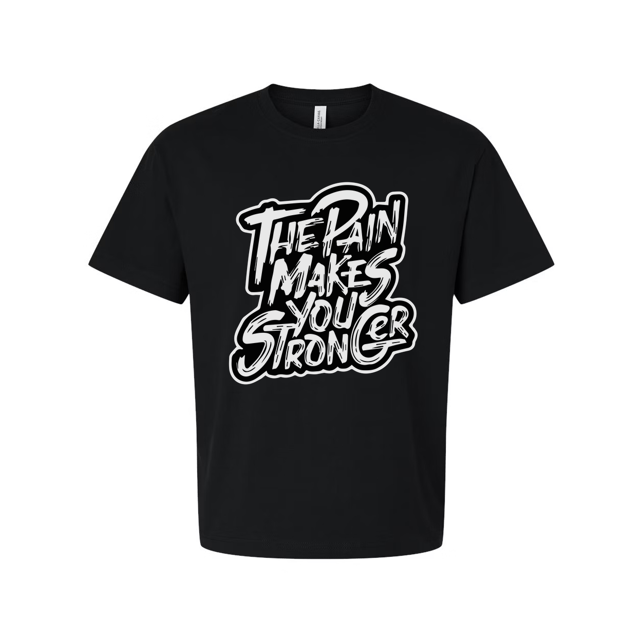 The Pain Makes You Strong Graphic Tee Unisex Fitness Shirt For Workout And Training
