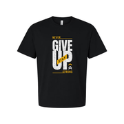 Never Give Up Stay Strong Graphic T Shirt For Men And Women Unisex Short Sleeve Cotton Tee