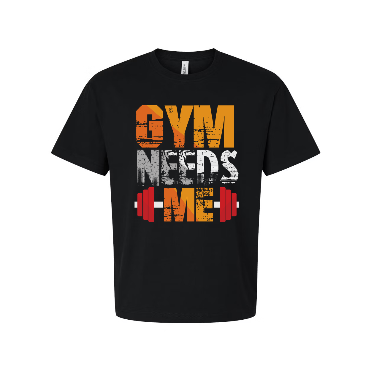 Gym Needs Me Unisex Graphic Tee For Workout And Fitness Enthusiasts Soft Cotton Material