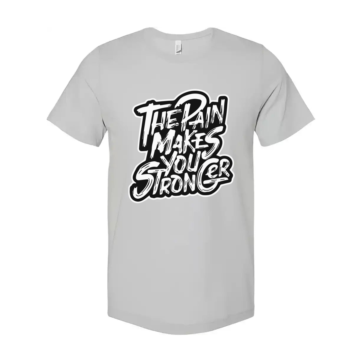The Pain Makes You Strong Graphic Tee Unisex Fitness Shirt For Workout And Training