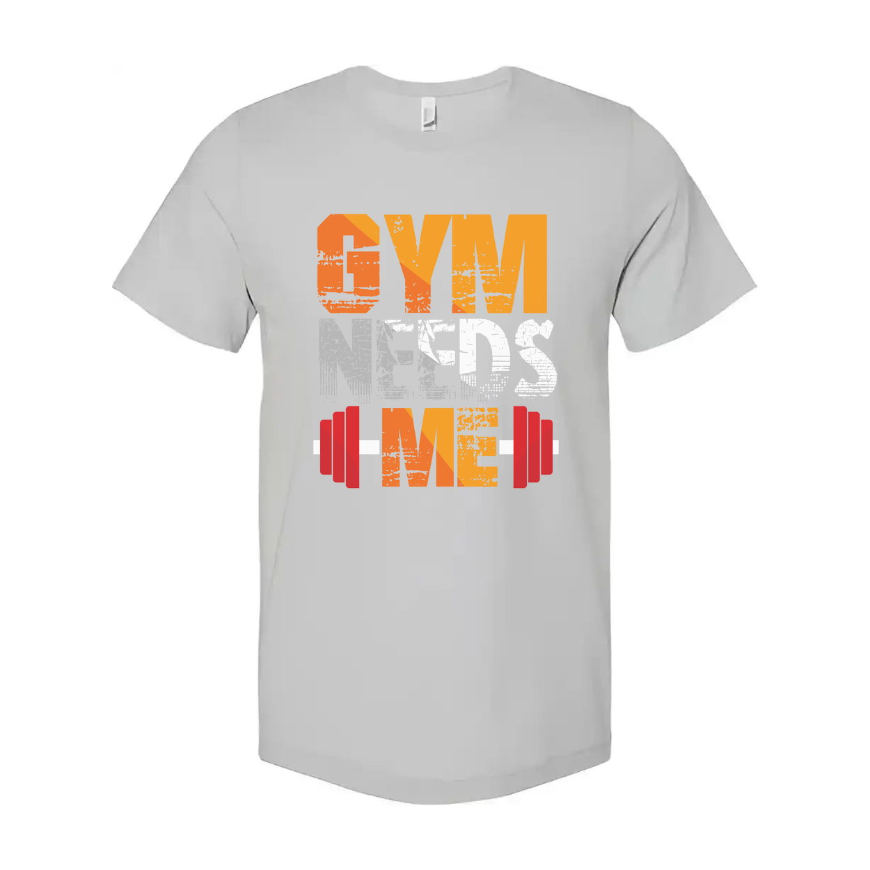 Gym Needs Me Unisex Graphic Tee For Workout And Fitness Enthusiasts Soft Cotton Material