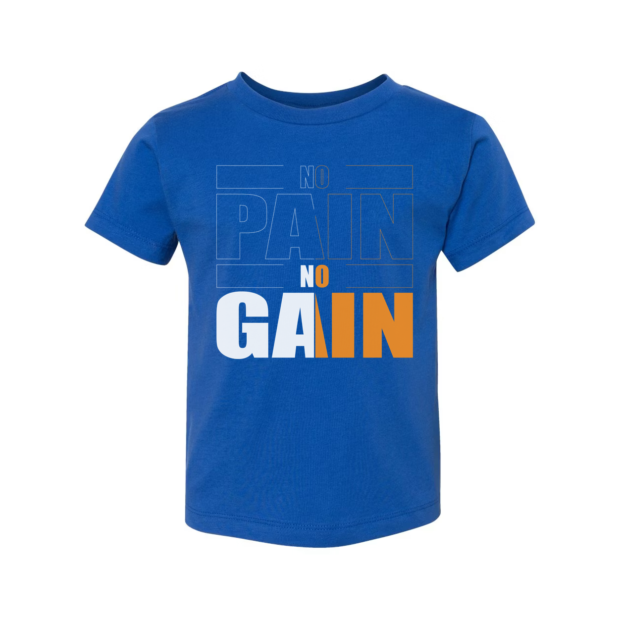 No Pain No Gain Unisex T Shirt White Graphic Tee For Gym Fitness Enthusiasts Athletes