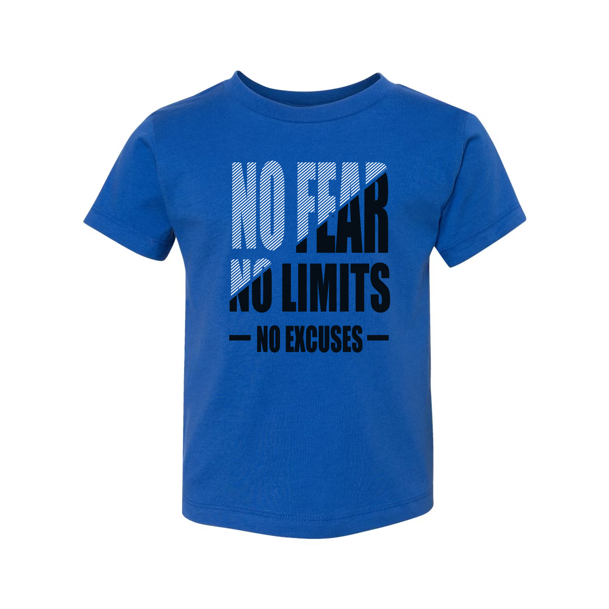 No Fear No Limits No Excuses Unisex Graphic Tee For Workout Training Or Everyday Comfort
