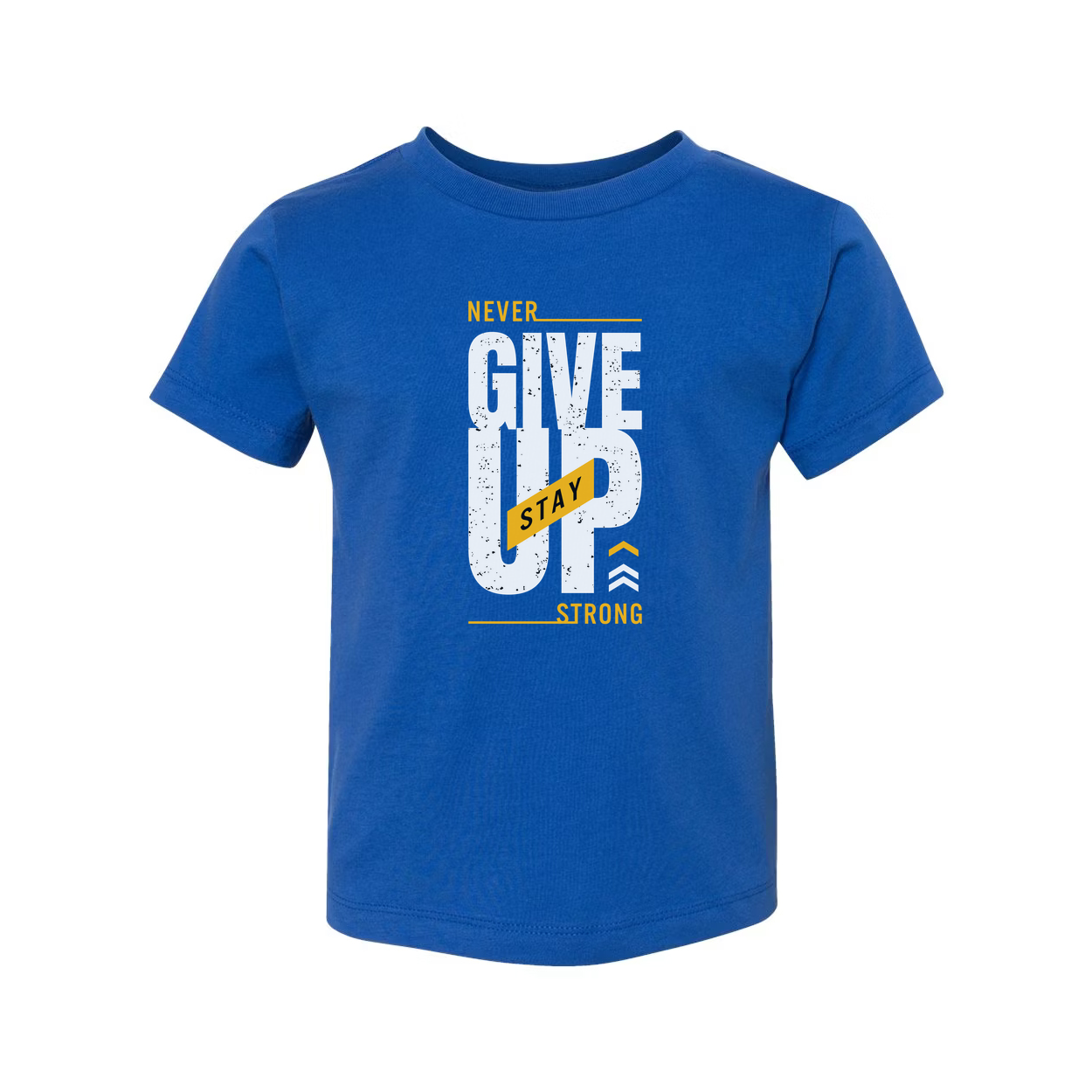 Never Give Up Stay Strong Graphic T Shirt For Men And Women Unisex Short Sleeve Cotton Tee
