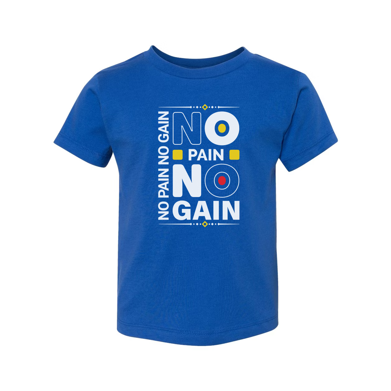 No Pain No Gain Unisex Graphic T Shirt Cotton Short Sleeve Tee For Men Women Fitness Athleisure Gift