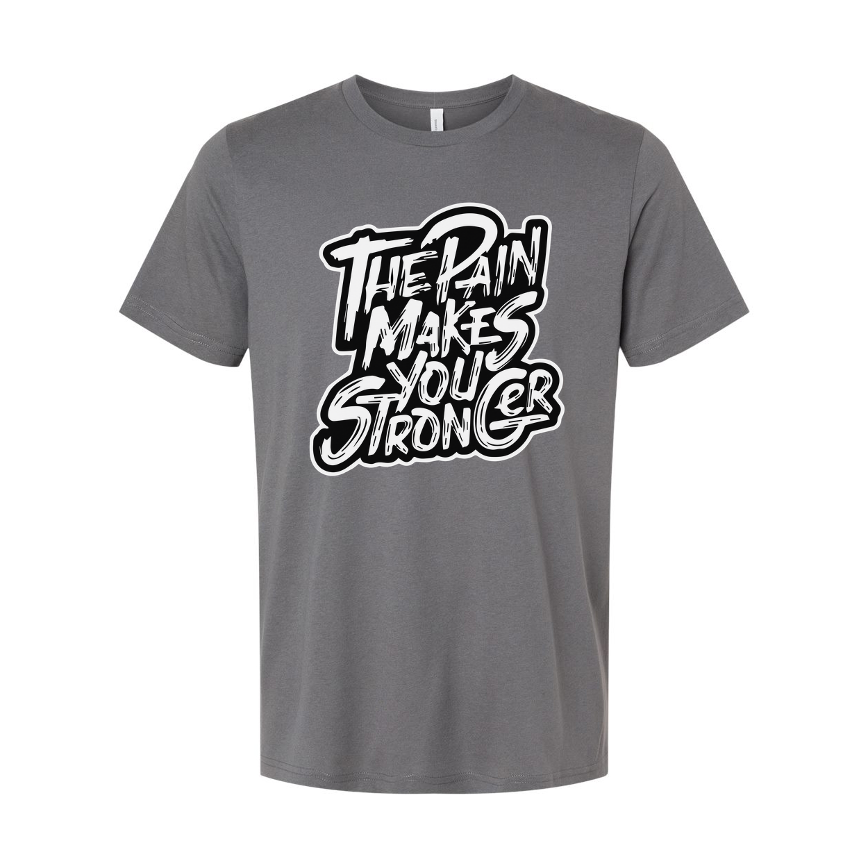 The Pain Makes You Strong Graphic Tee Unisex Fitness Shirt For Workout And Training