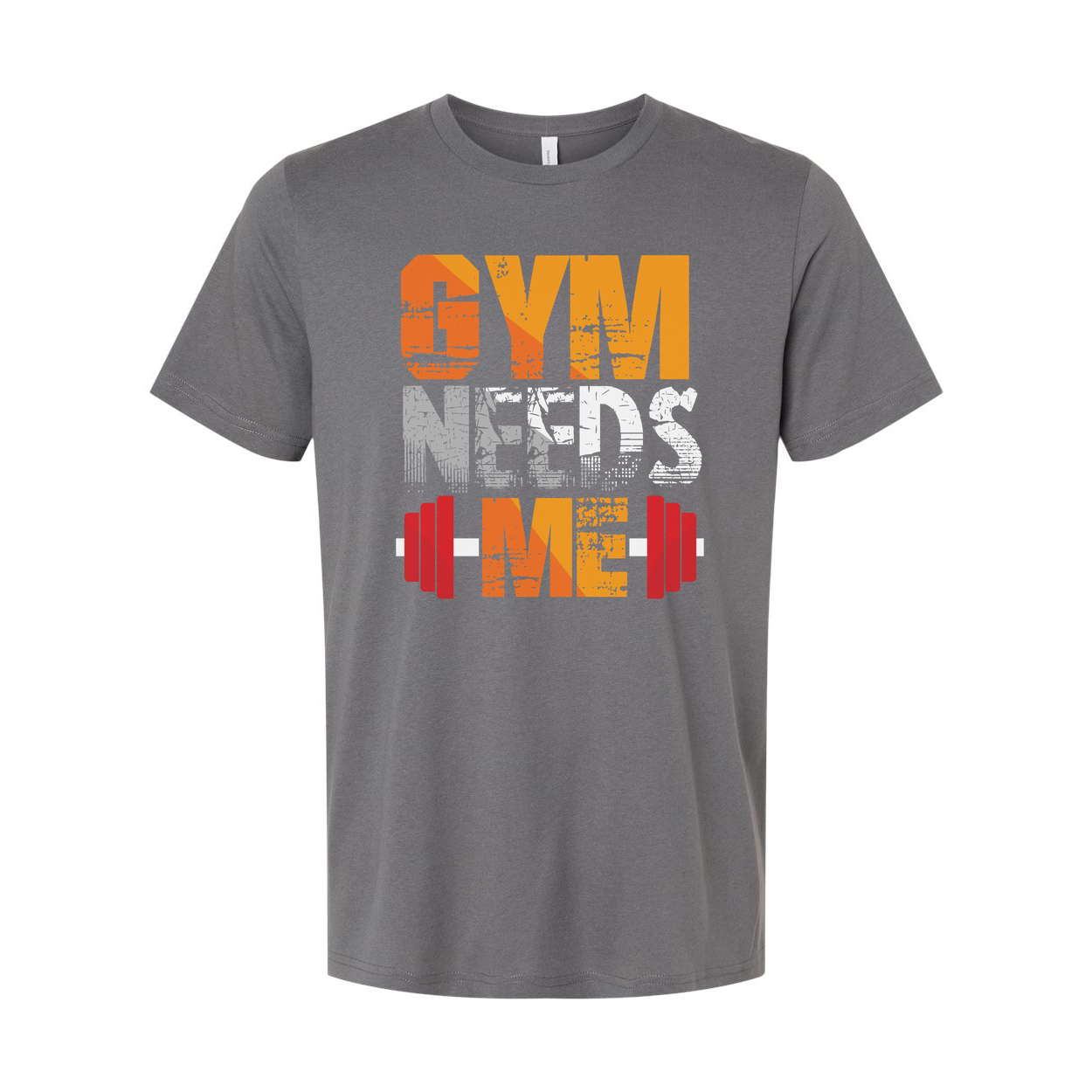 Gym Needs Me Unisex Graphic Tee For Workout And Fitness Enthusiasts Soft Cotton Material