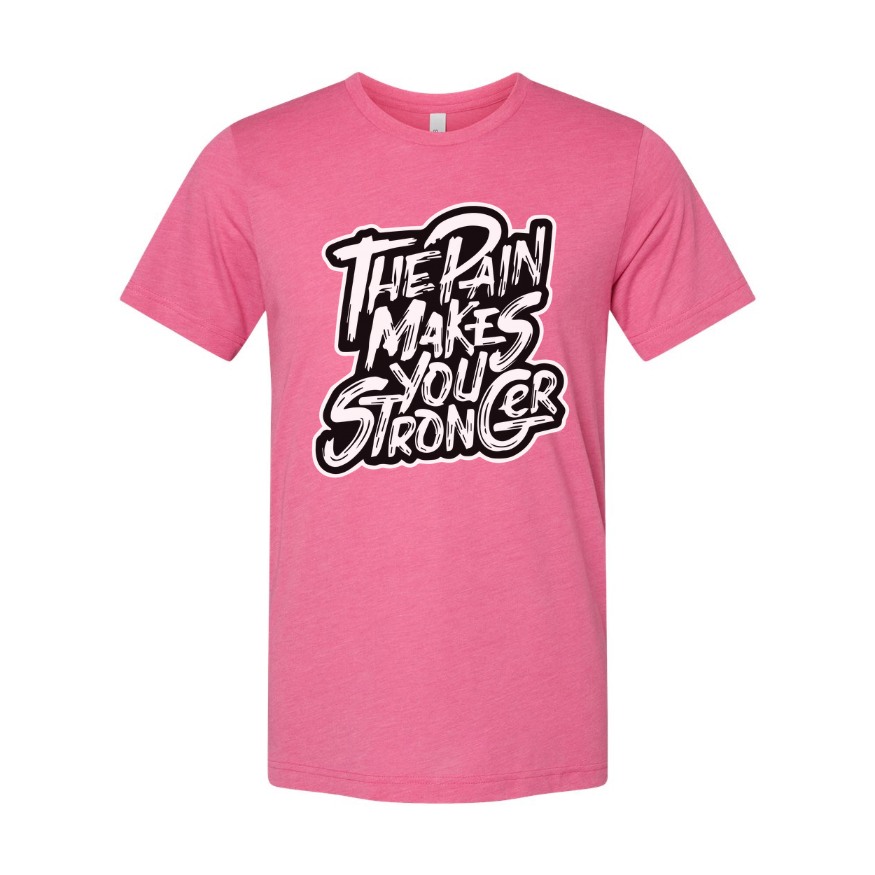 The Pain Makes You Strong Graphic Tee Unisex Fitness Shirt For Workout And Training