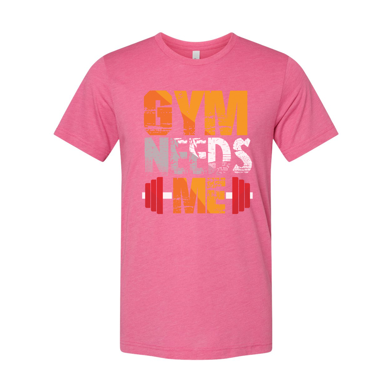 Gym Needs Me Unisex Graphic Tee For Workout And Fitness Enthusiasts Soft Cotton Material
