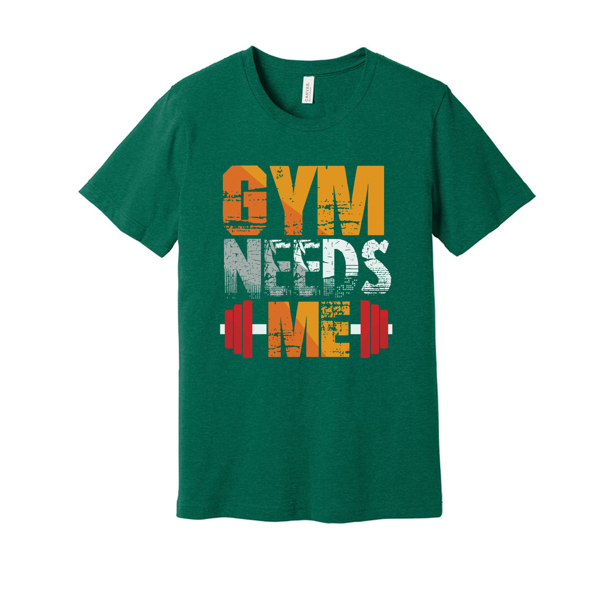Gym Needs Me Unisex Graphic Tee For Workout And Fitness Enthusiasts Soft Cotton Material
