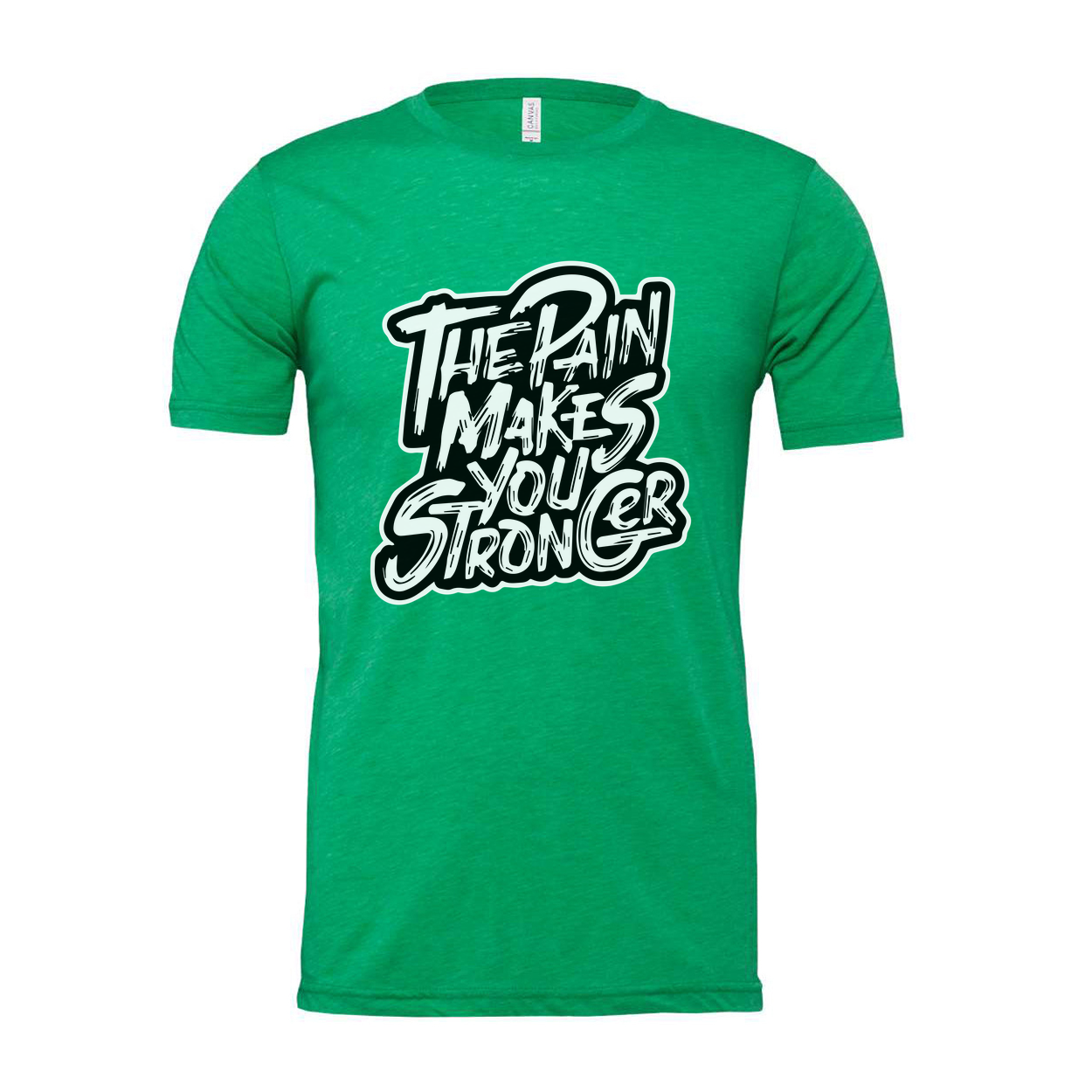The Pain Makes You Strong Graphic Tee Unisex Fitness Shirt For Workout And Training