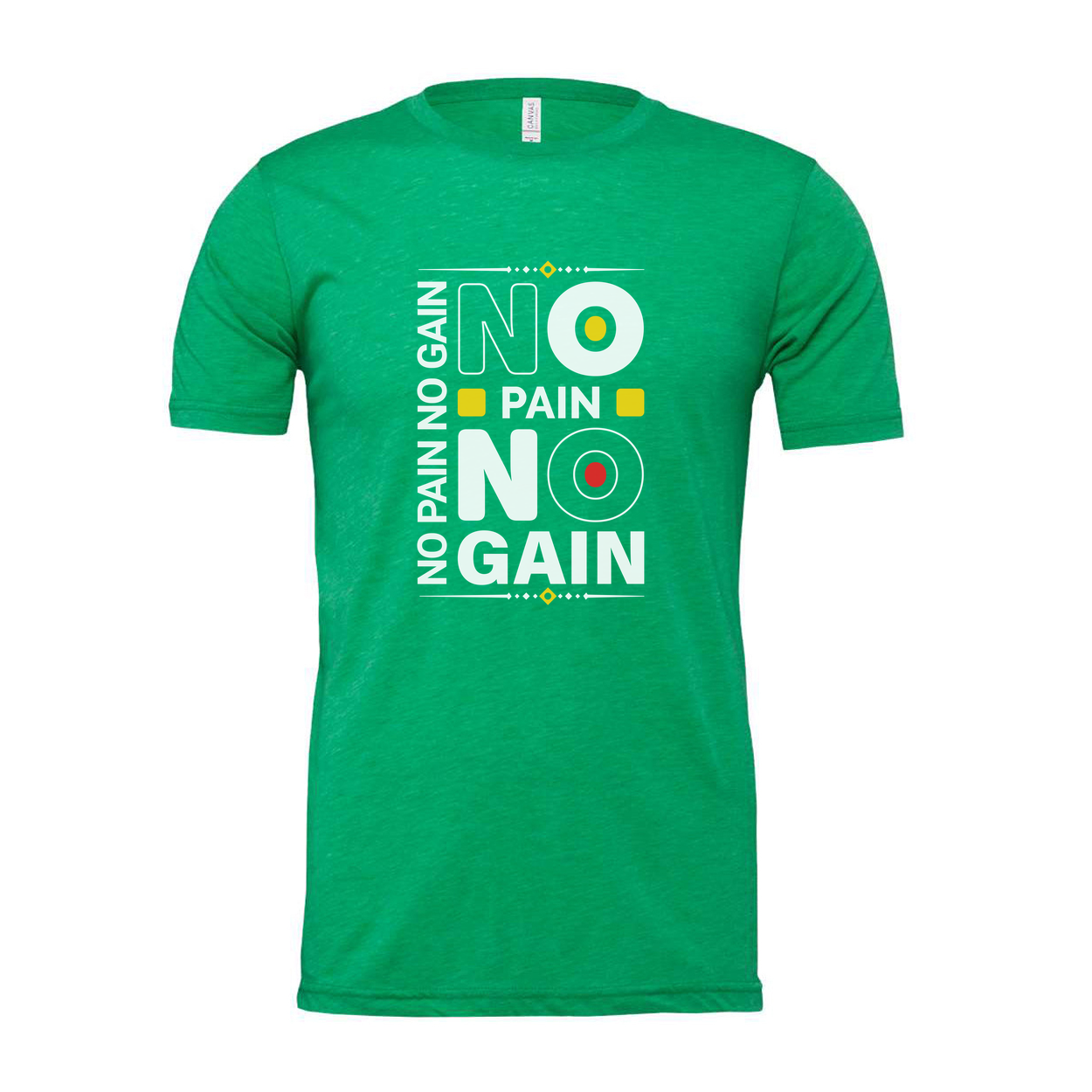 No Pain No Gain Unisex Graphic T Shirt Cotton Short Sleeve Tee For Men Women Fitness Athleisure Gift