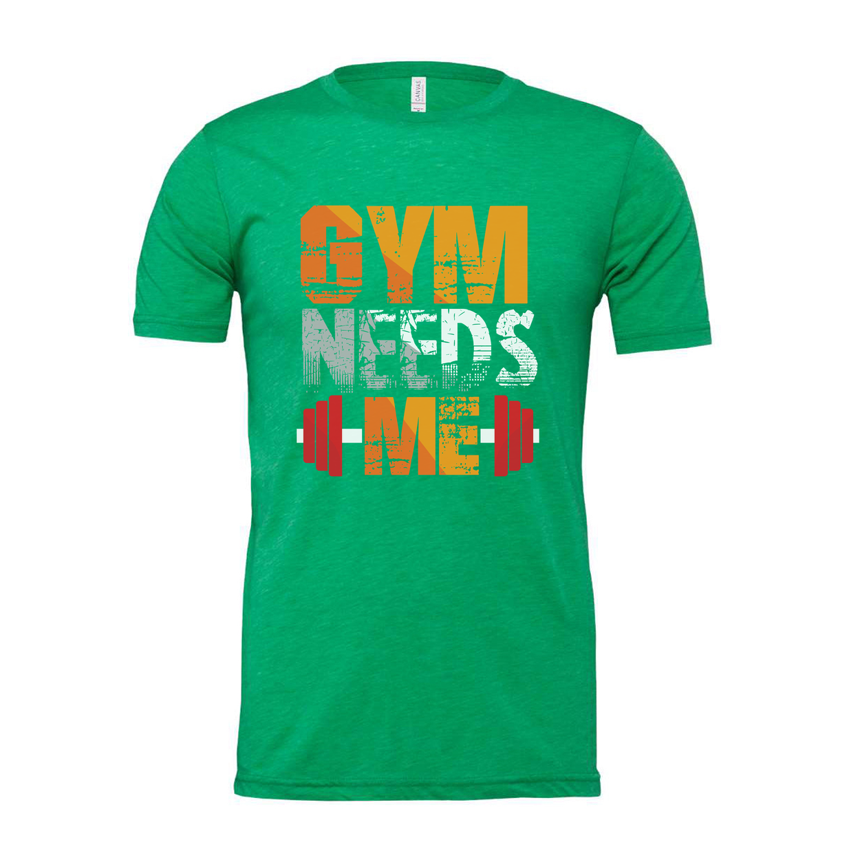 Gym Needs Me Unisex Graphic Tee For Workout And Fitness Enthusiasts Soft Cotton Material
