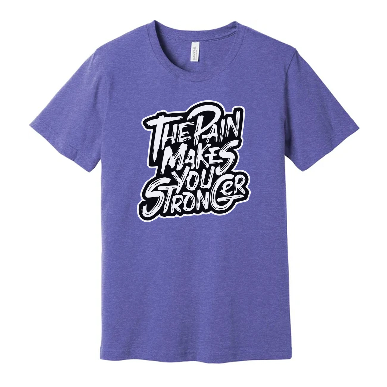 The Pain Makes You Strong Graphic Tee Unisex Fitness Shirt For Workout And Training