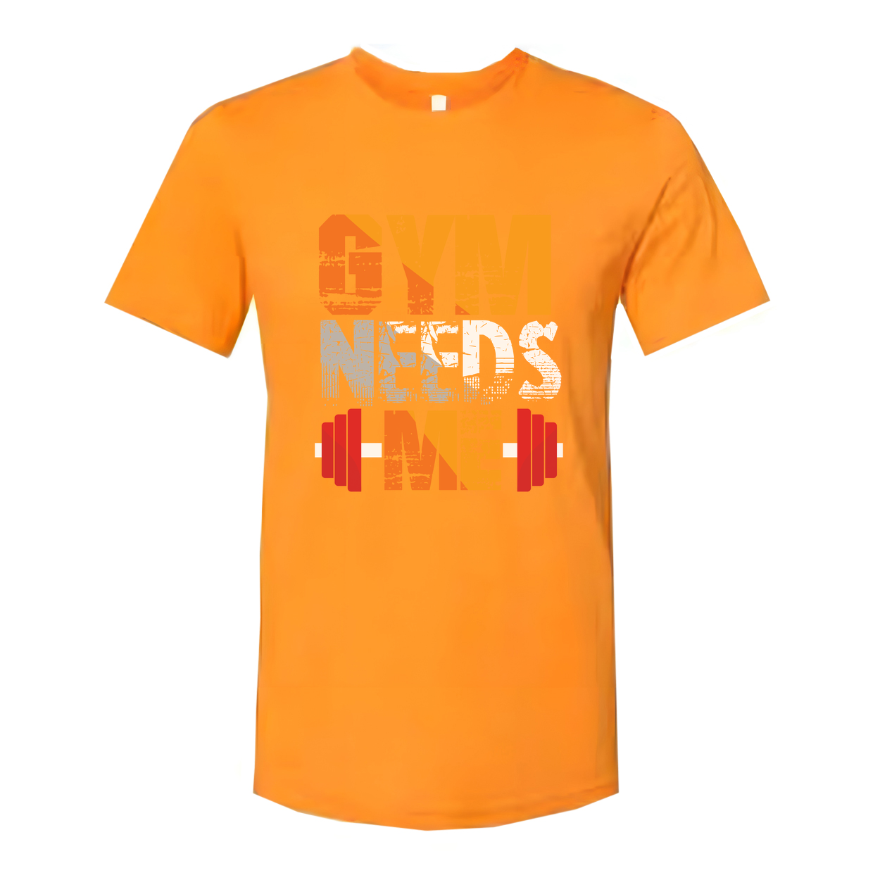 Gym Needs Me Unisex Graphic Tee For Workout And Fitness Enthusiasts Soft Cotton Material