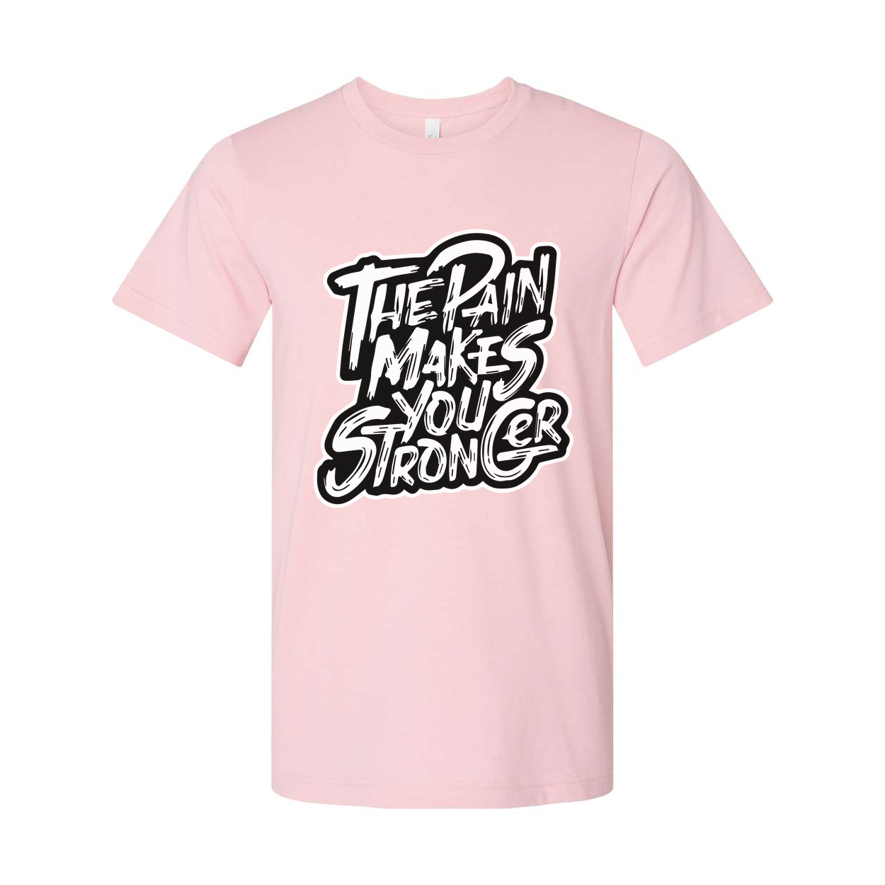 The Pain Makes You Strong Graphic Tee Unisex Fitness Shirt For Workout And Training