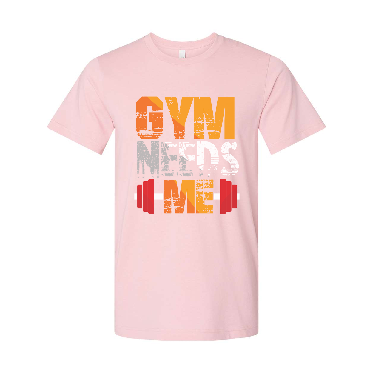 Gym Needs Me Unisex Graphic Tee For Workout And Fitness Enthusiasts Soft Cotton Material