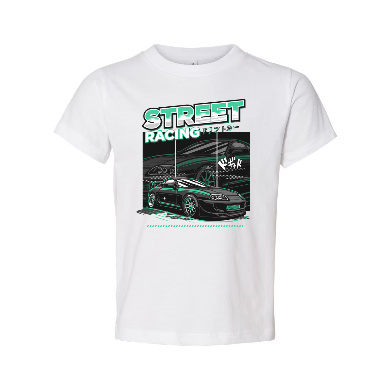 Street Racing Toyota Supra Graphic T Shirt For Unisex Car Enthusiast Streetwear Tee