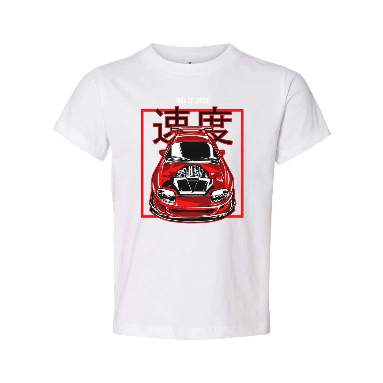 Nissan 300ZX Z31 Unisex Graphic T Shirt With Red Front View Car Illustration Artwork