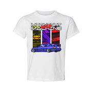 BMW 3 Series Unisex Graphic T Shirt With Blue Car Artwork And Street Racing Design
