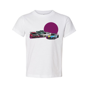 Unisex Car Enthusiast T Shirt With Honda Civic Type R Subaru Impreza WRX STI Mitsubishi Lancer Evolution IX Audi R8