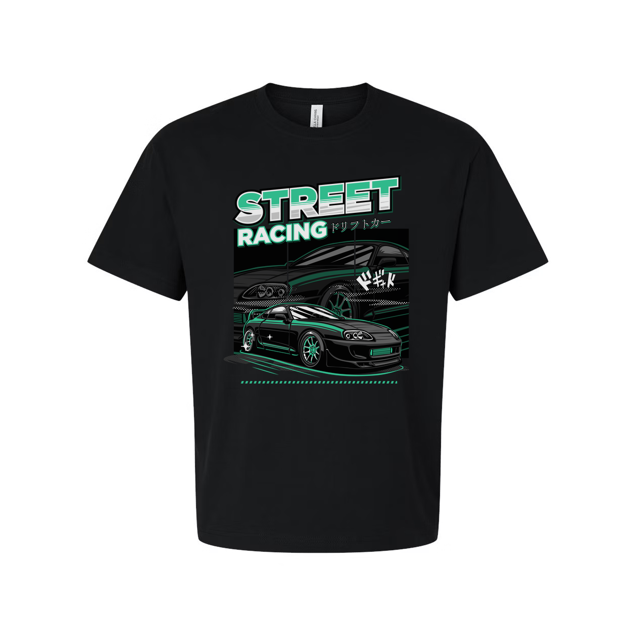Street Racing Toyota Supra Graphic T Shirt For Unisex Car Enthusiast Streetwear Tee