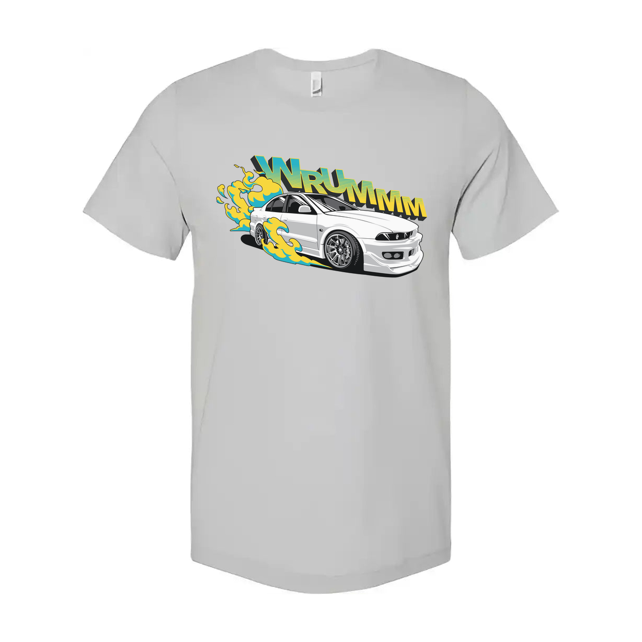 Unisex Graphic T Shirt Featuring Subaru Impreza WRX Car Design With Bold Front Print