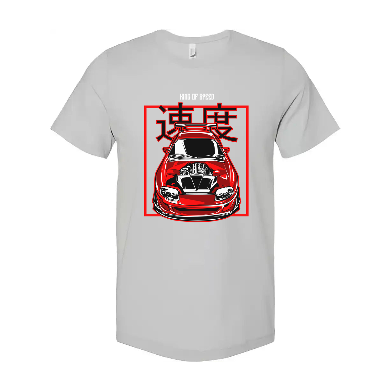 Nissan 300ZX Z31 Unisex Graphic T Shirt With Red Front View Car Illustration Artwork