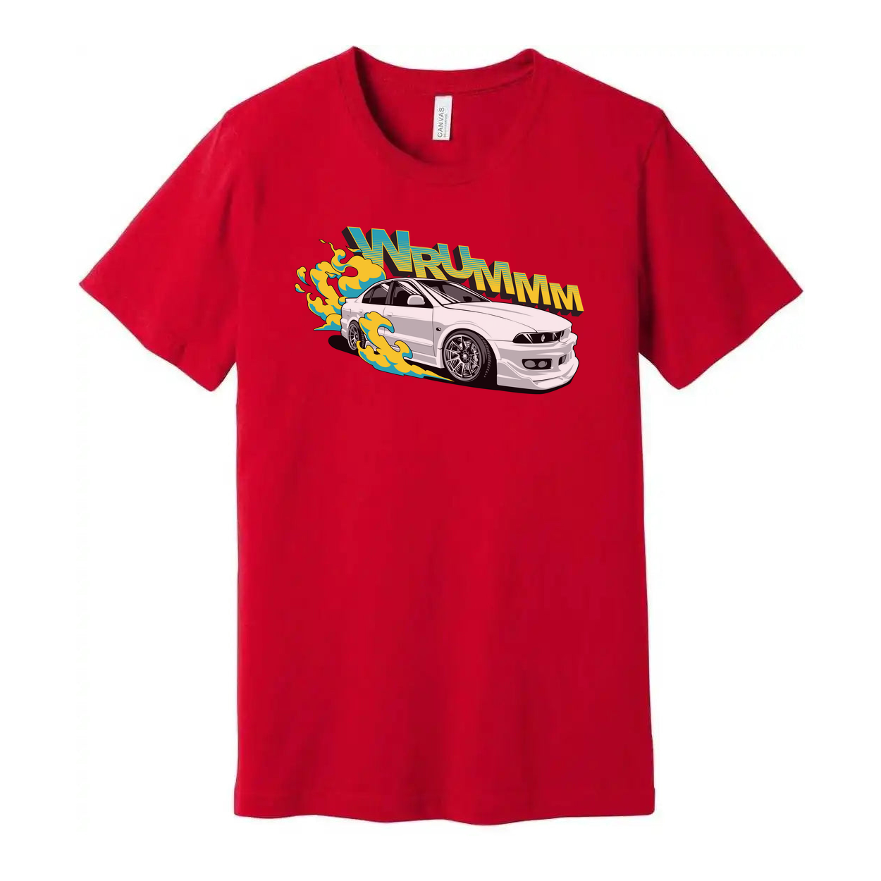 Unisex Graphic T Shirt Featuring Subaru Impreza WRX Car Design With Bold Front Print