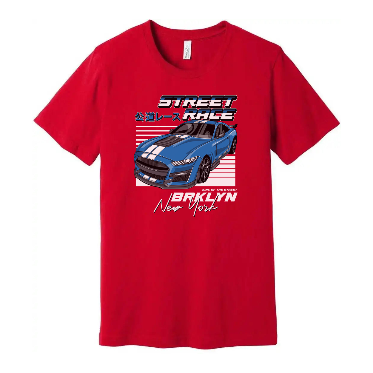 Ford Mustang Shelby GT500 Graphic Tee Unisex Short Sleeve Cotton T Shirt For Car Lovers