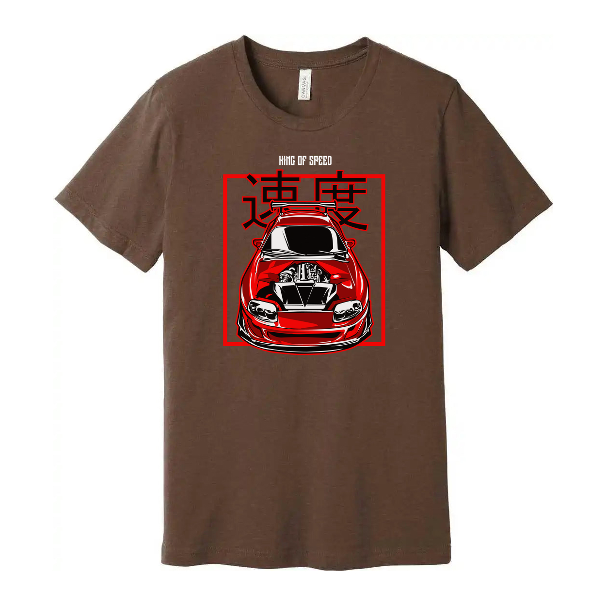 Nissan 300ZX Z31 Unisex Graphic T Shirt With Red Front View Car Illustration Artwork
