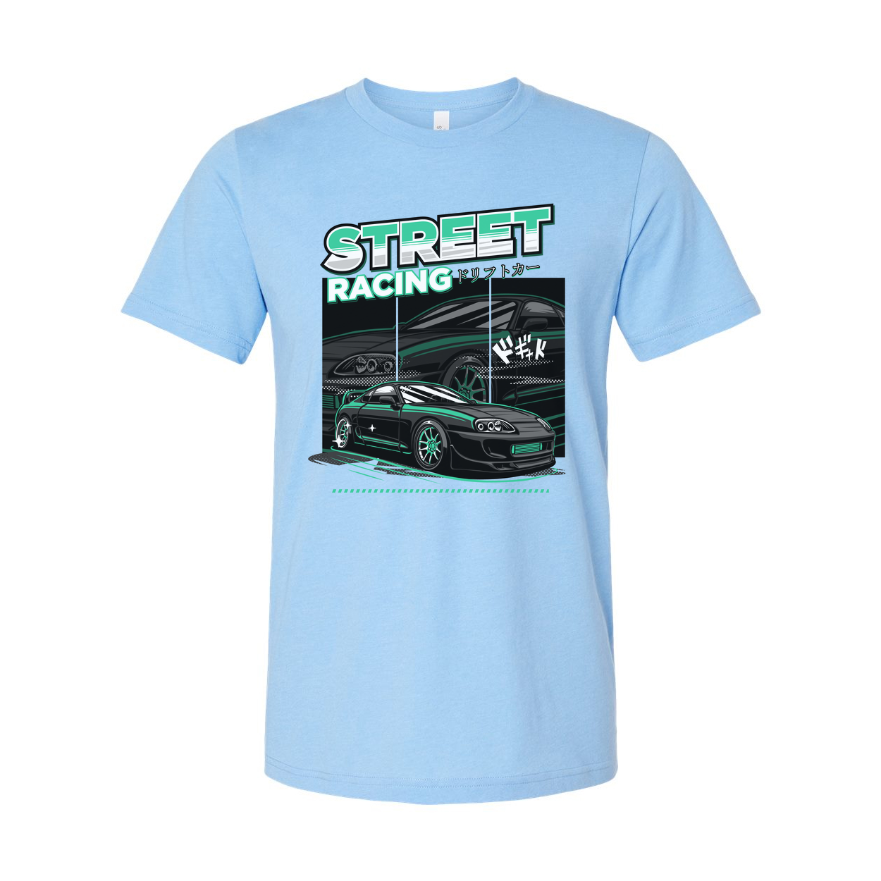 Street Racing Toyota Supra Graphic T Shirt For Unisex Car Enthusiast Streetwear Tee