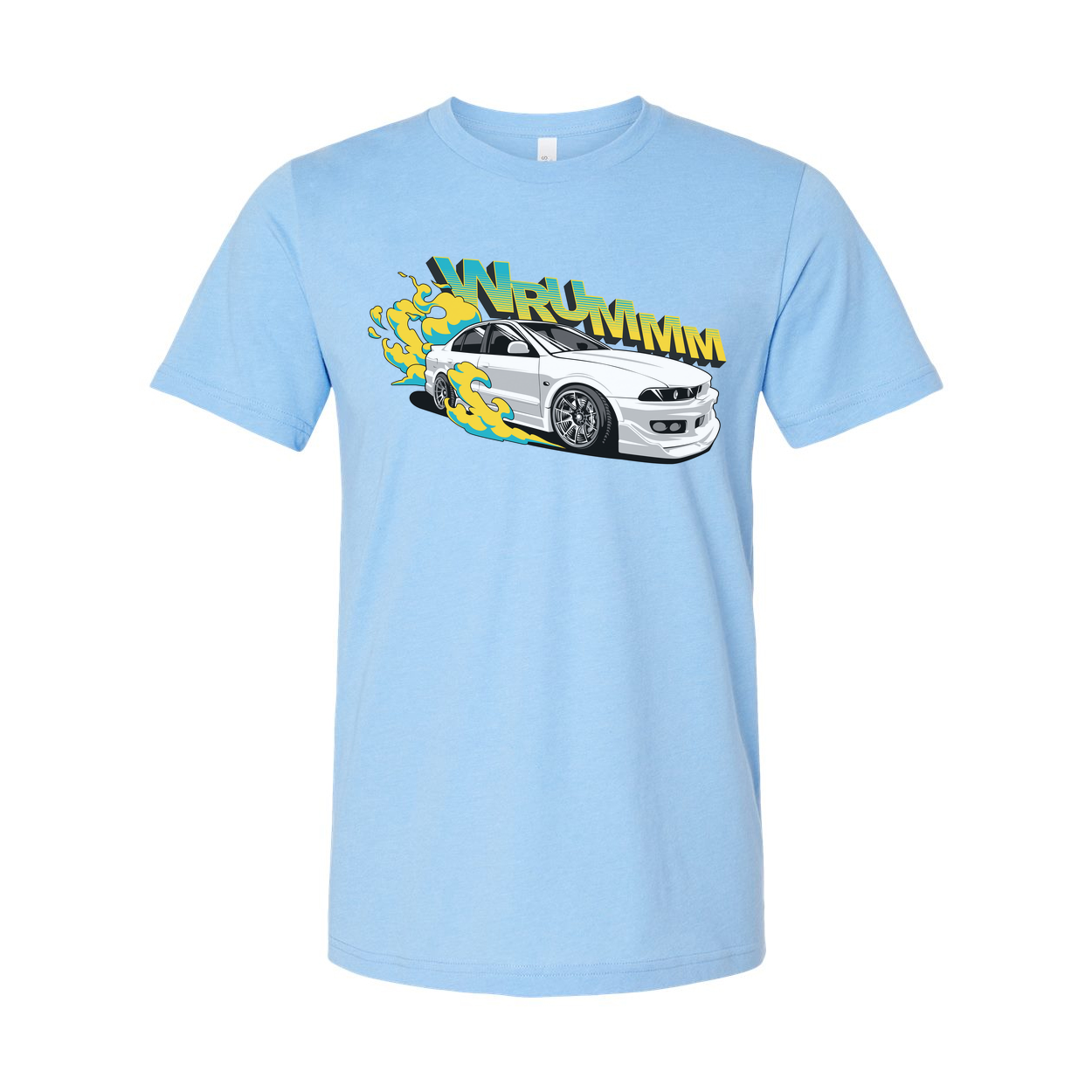 Unisex Graphic T Shirt Featuring Subaru Impreza WRX Car Design With Bold Front Print