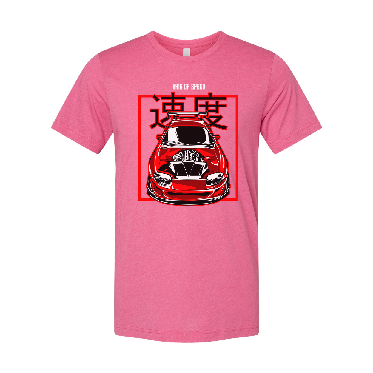 Nissan 300ZX Z31 Unisex Graphic T Shirt With Red Front View Car Illustration Artwork