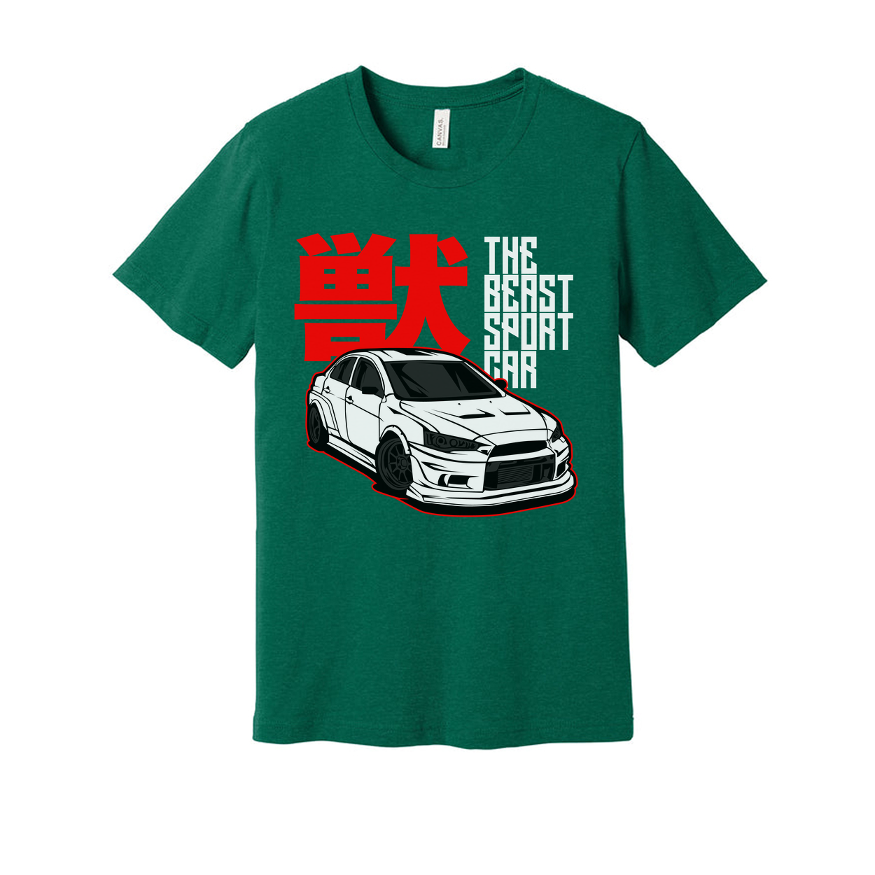 Mitsubishi Lancer Evolution X Graphic T Shirt For Car Enthusiasts Unisex Street Style Tee