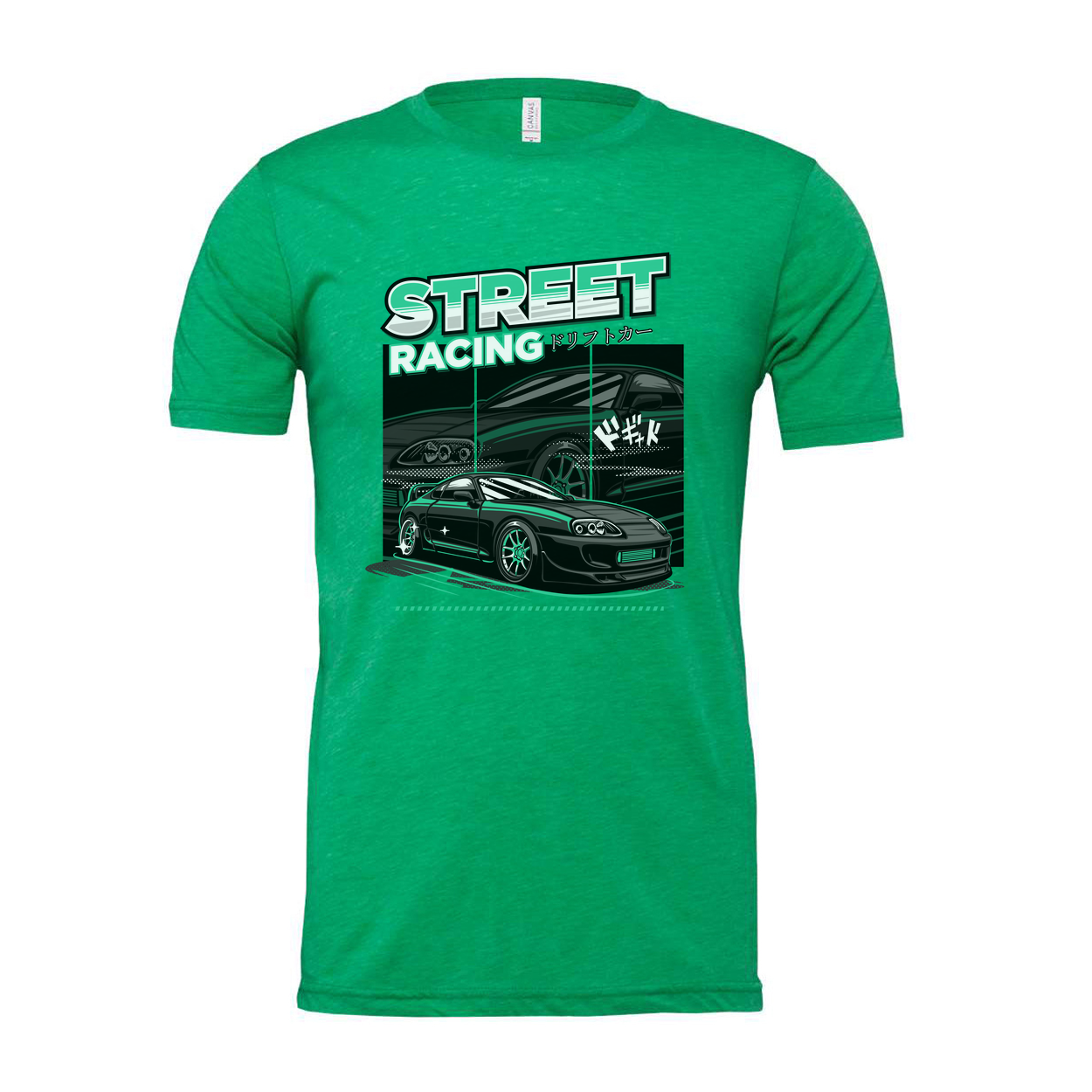 Street Racing Toyota Supra Graphic T Shirt For Unisex Car Enthusiast Streetwear Tee