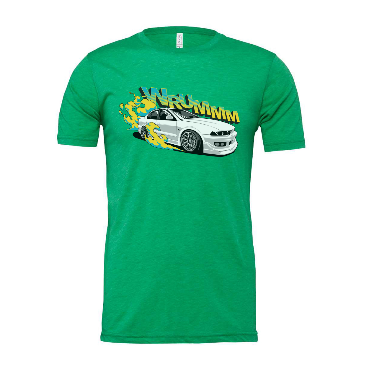 Unisex Graphic T Shirt Featuring Subaru Impreza WRX Car Design With Bold Front Print