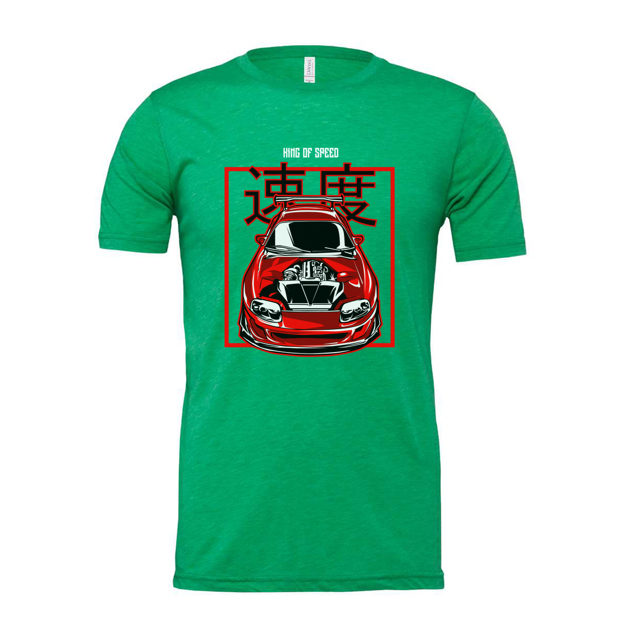Nissan 300ZX Z31 Unisex Graphic T Shirt With Red Front View Car Illustration Artwork