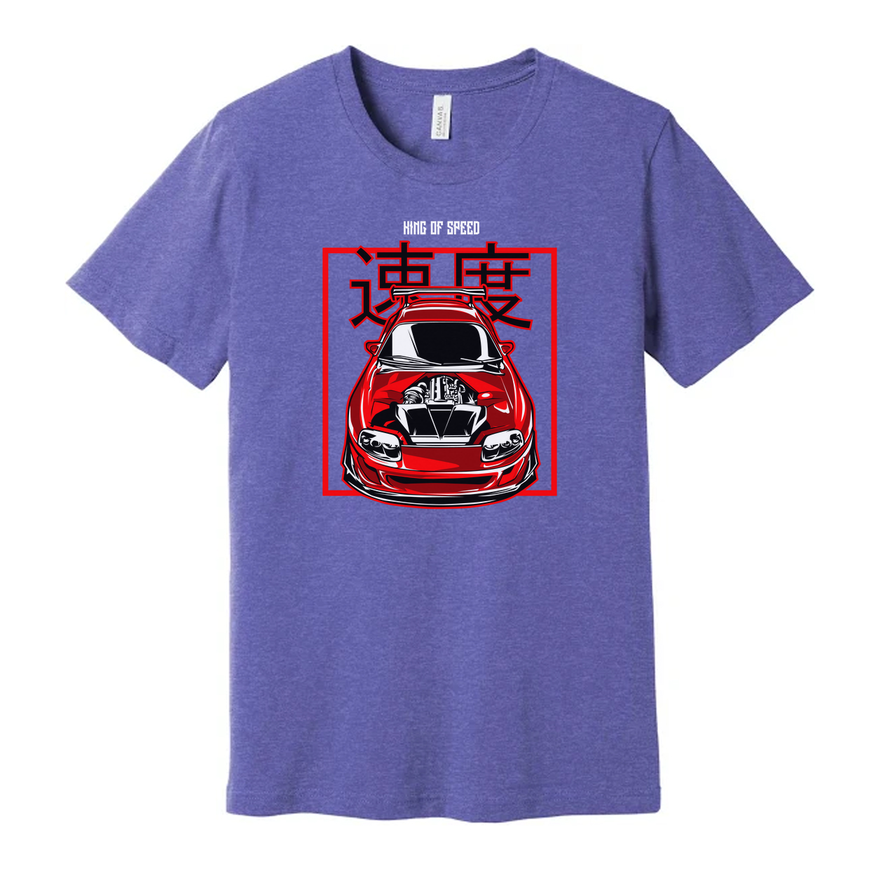 Nissan 300ZX Z31 Unisex Graphic T Shirt With Red Front View Car Illustration Artwork