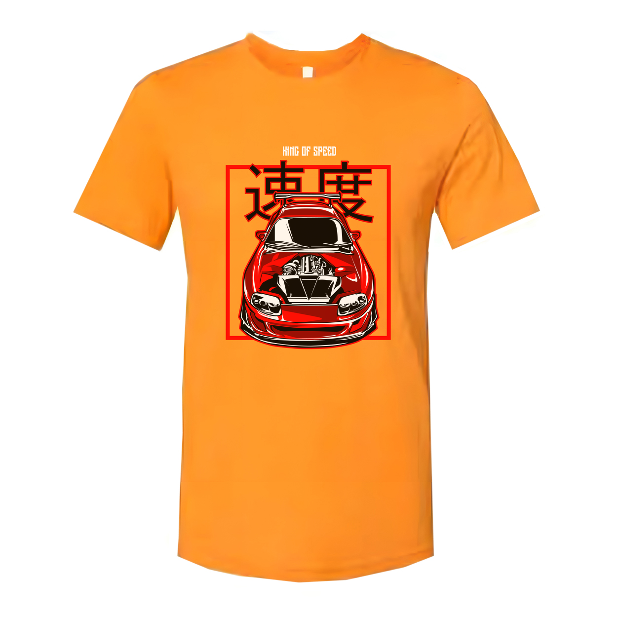 Nissan 300ZX Z31 Unisex Graphic T Shirt With Red Front View Car Illustration Artwork