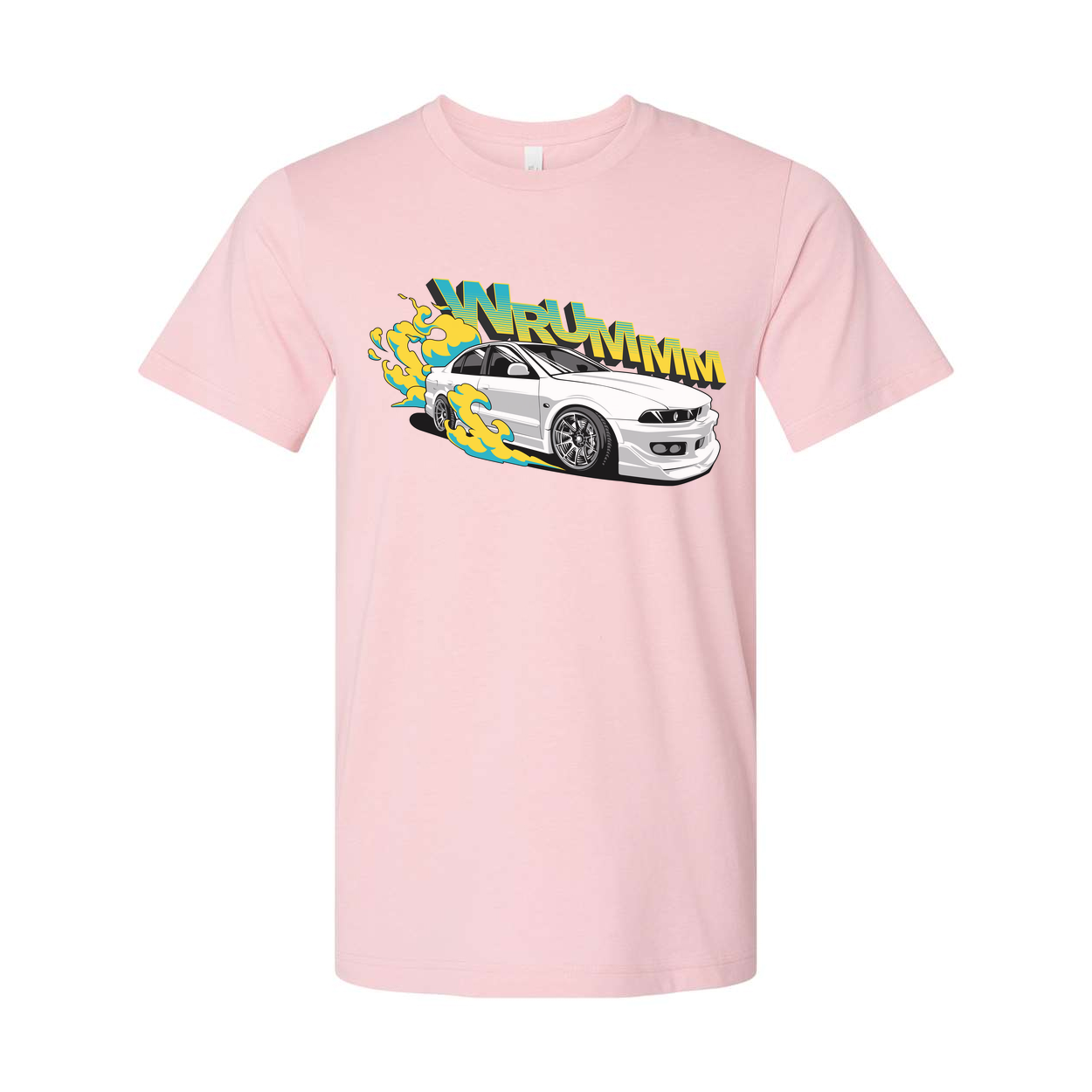 Unisex Graphic T Shirt Featuring Subaru Impreza WRX Car Design With Bold Front Print