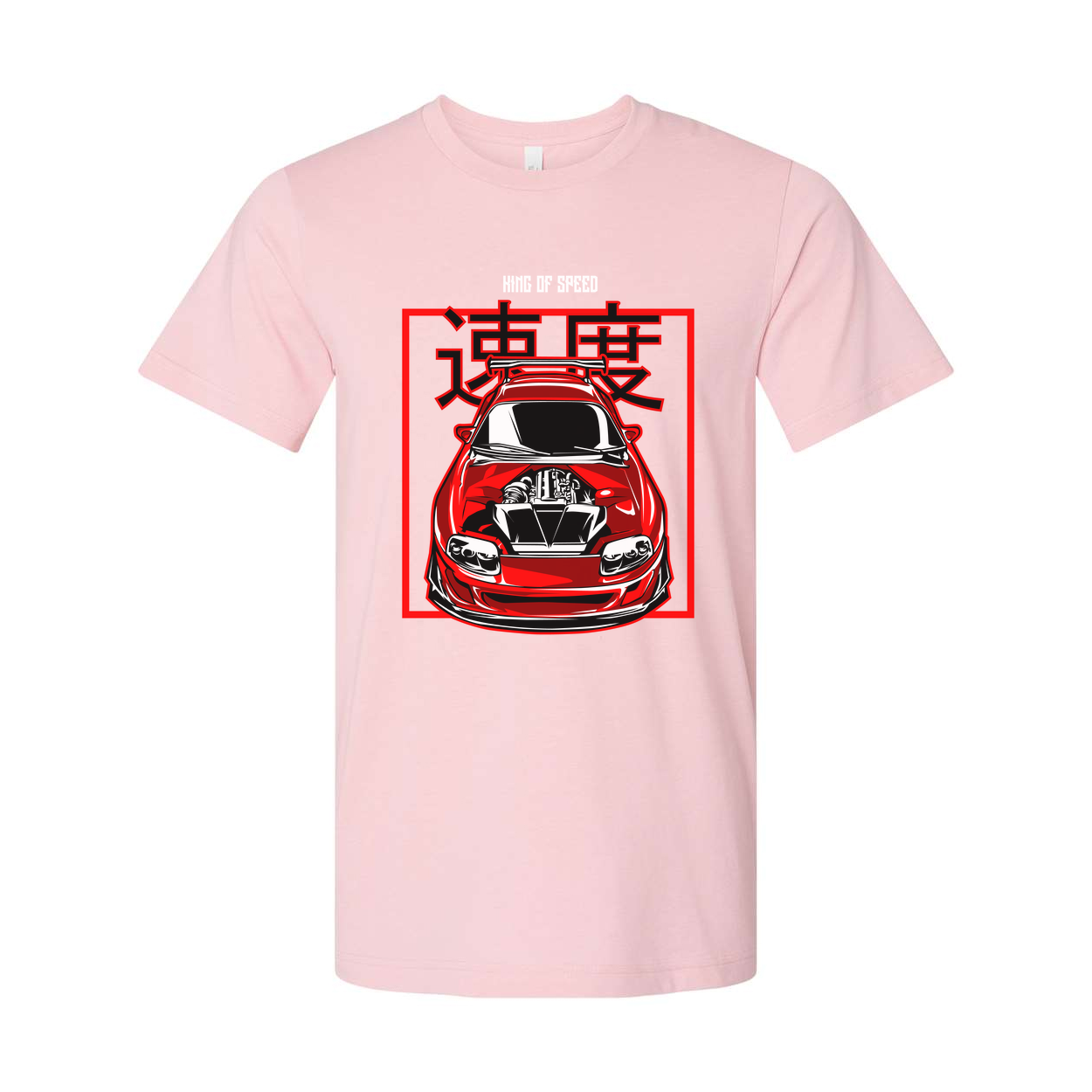 Nissan 300ZX Z31 Unisex Graphic T Shirt With Red Front View Car Illustration Artwork