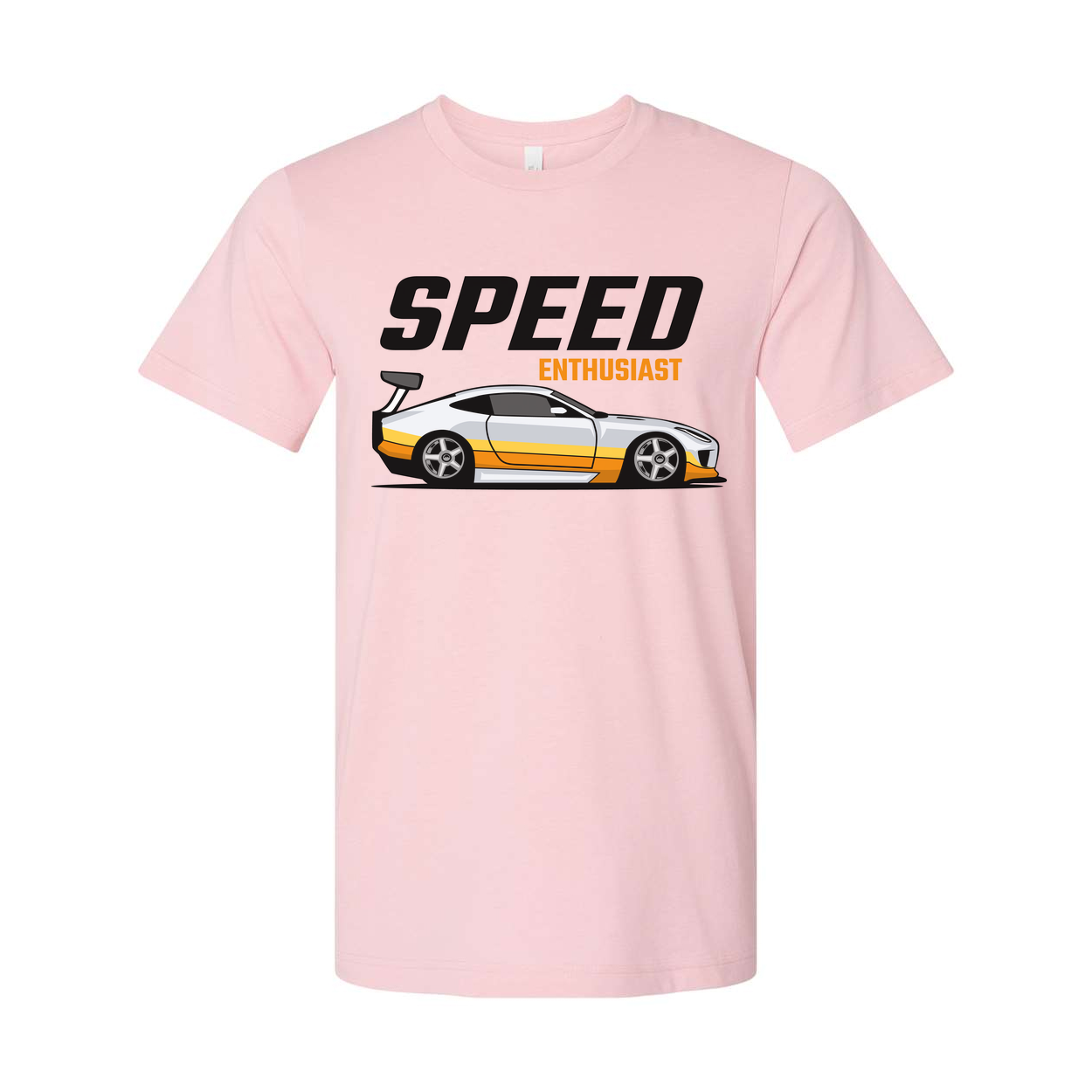 Unisex Jaguar F Type T Shirt With Speed Enthusiast Car Graphic Illustration On Front