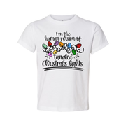 I'm The Human Version Of Tangled Christmas Lights Unisex T Shirt For Holiday Cheer