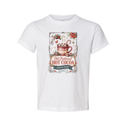 Unisex Old Fashioned Hot Cocoa Graphic T Shirt With Vintage Cup Design And Seasonal Holiday Style