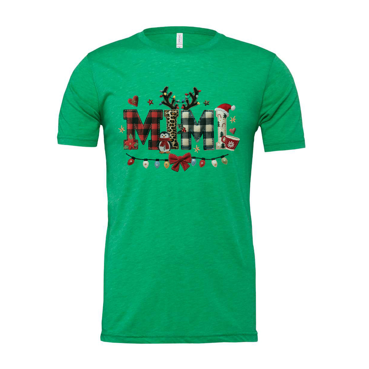 Unisex Christmas Graphic T Shirt With Festive Multicolor Letters And Holiday Motifs