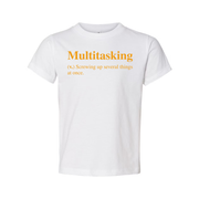 Multitasking Definition Unisex T Shirt Humorous Graphic Tee Screwing Up Several Things At Once