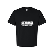 Casual Unisex Sarcasm Graphic T Shirt In White With Hilarious Quote That's How I Hug